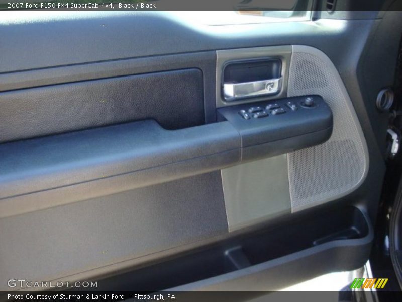 Black / Black 2007 Ford F150 FX4 SuperCab 4x4