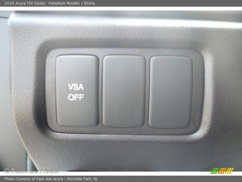 Palladium Metallic / Ebony 2010 Acura TSX Sedan