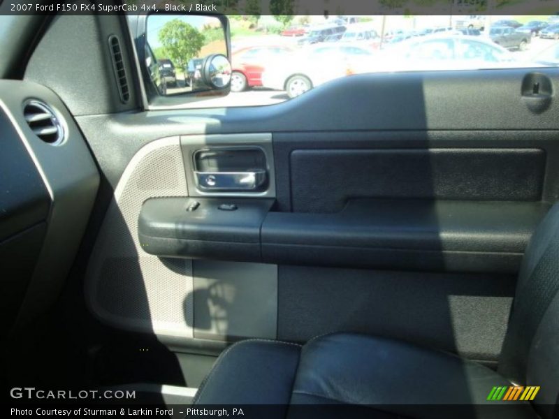 Black / Black 2007 Ford F150 FX4 SuperCab 4x4