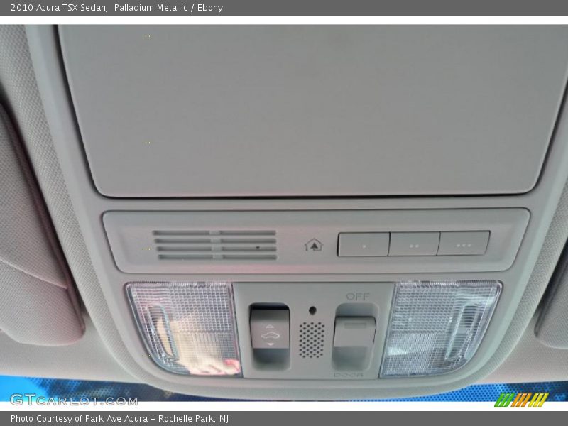 Palladium Metallic / Ebony 2010 Acura TSX Sedan