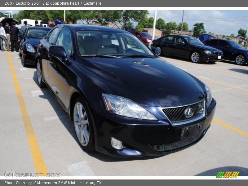 Black Sapphire Pearl / Cashmere 2007 Lexus IS 250