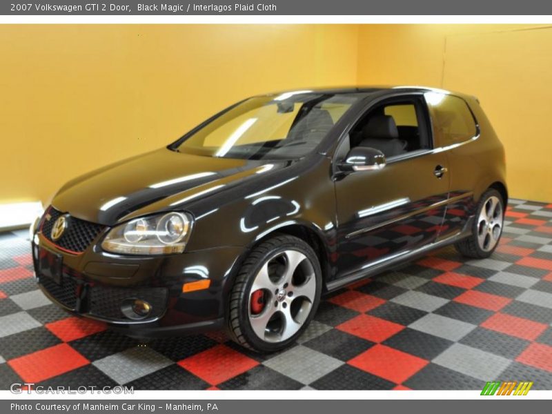 Black Magic / Interlagos Plaid Cloth 2007 Volkswagen GTI 2 Door