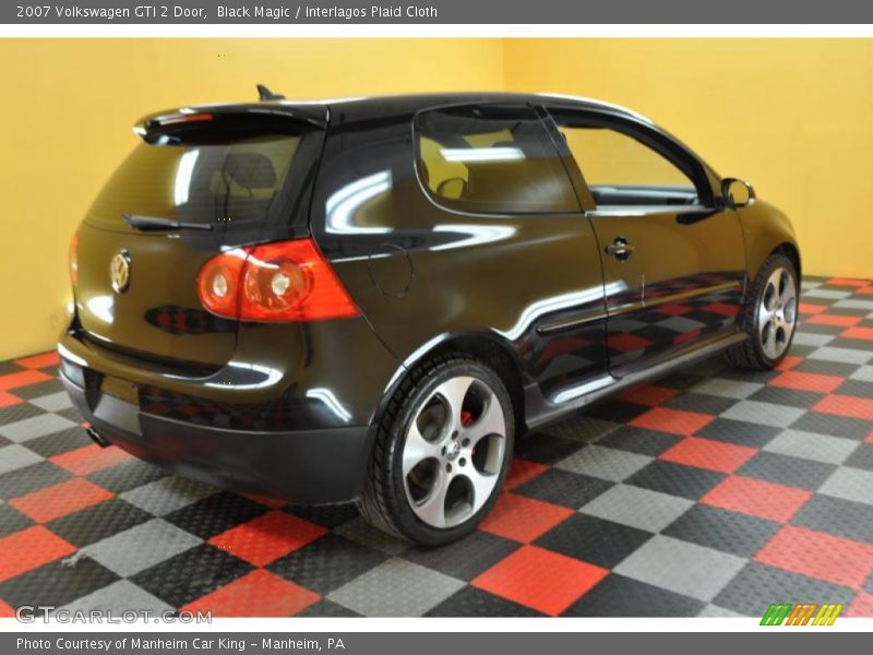 Black Magic / Interlagos Plaid Cloth 2007 Volkswagen GTI 2 Door