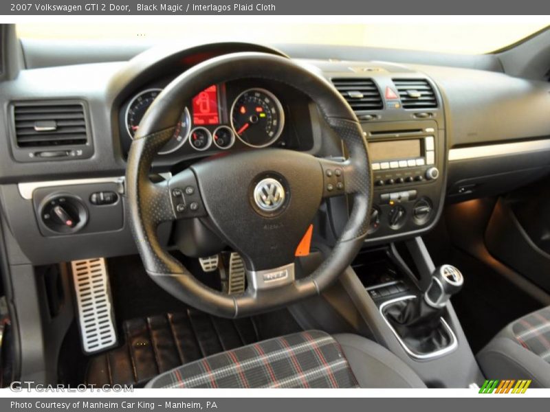 Black Magic / Interlagos Plaid Cloth 2007 Volkswagen GTI 2 Door