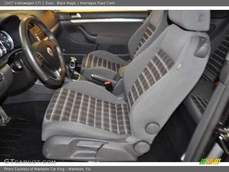 Black Magic / Interlagos Plaid Cloth 2007 Volkswagen GTI 2 Door