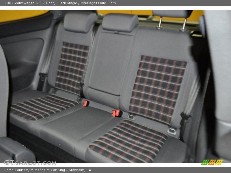 Black Magic / Interlagos Plaid Cloth 2007 Volkswagen GTI 2 Door