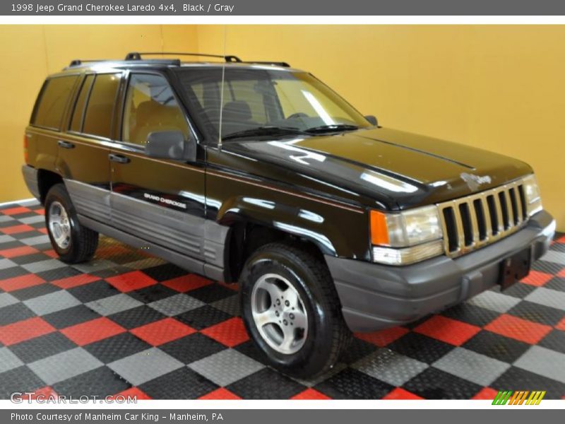 Black / Gray 1998 Jeep Grand Cherokee Laredo 4x4