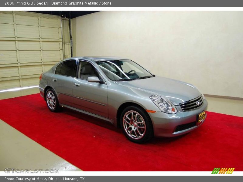 Diamond Graphite Metallic / Stone 2006 Infiniti G 35 Sedan