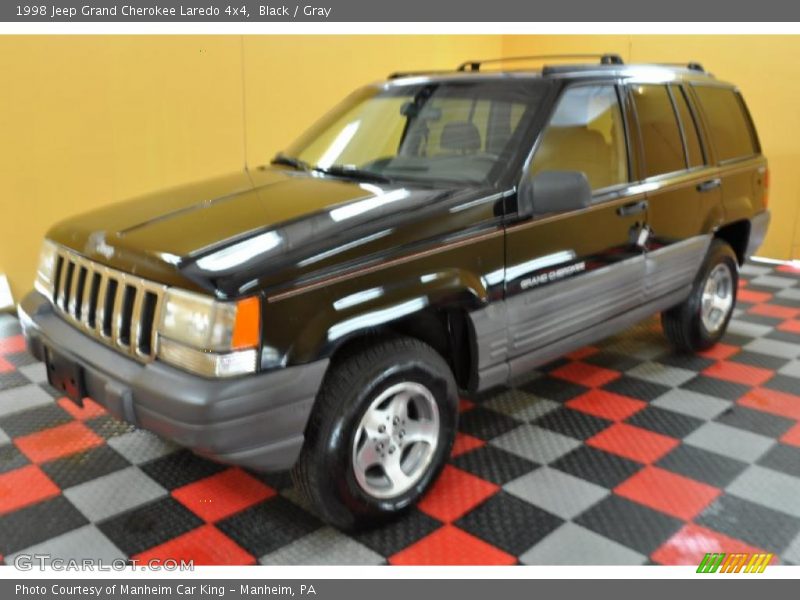 Black / Gray 1998 Jeep Grand Cherokee Laredo 4x4