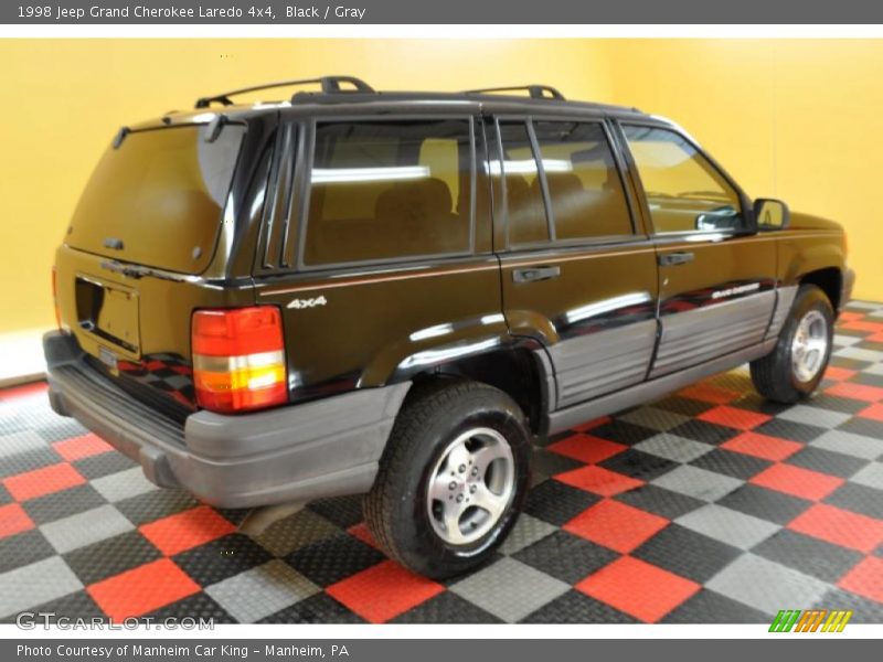 Black / Gray 1998 Jeep Grand Cherokee Laredo 4x4