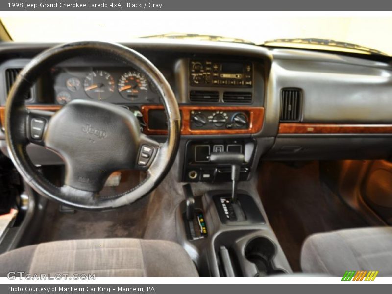 Black / Gray 1998 Jeep Grand Cherokee Laredo 4x4