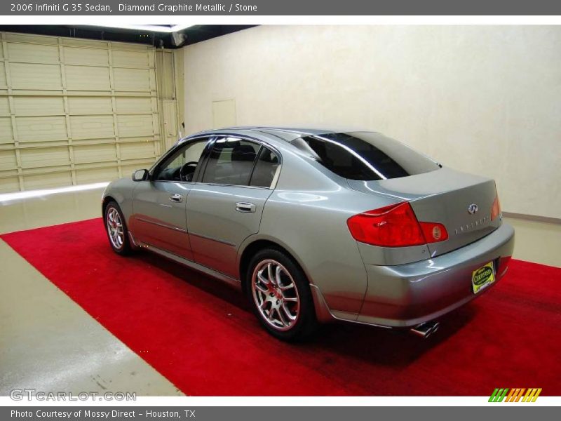 Diamond Graphite Metallic / Stone 2006 Infiniti G 35 Sedan