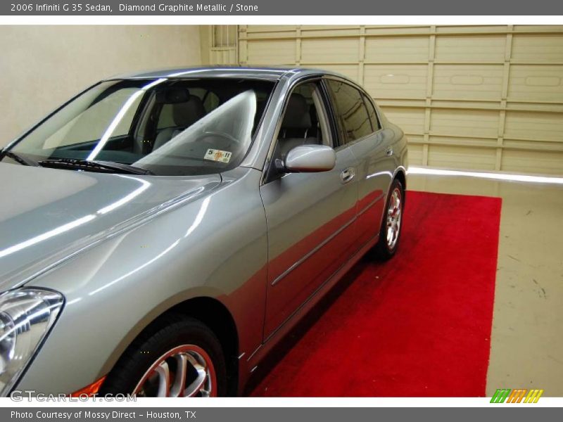 Diamond Graphite Metallic / Stone 2006 Infiniti G 35 Sedan
