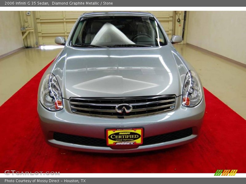 Diamond Graphite Metallic / Stone 2006 Infiniti G 35 Sedan