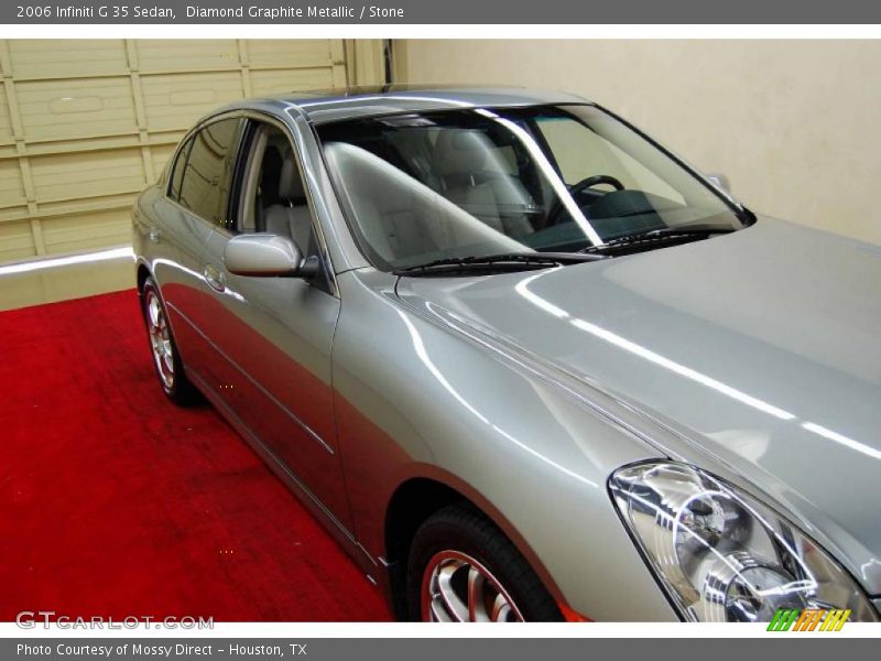 Diamond Graphite Metallic / Stone 2006 Infiniti G 35 Sedan