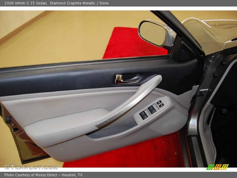 Diamond Graphite Metallic / Stone 2006 Infiniti G 35 Sedan