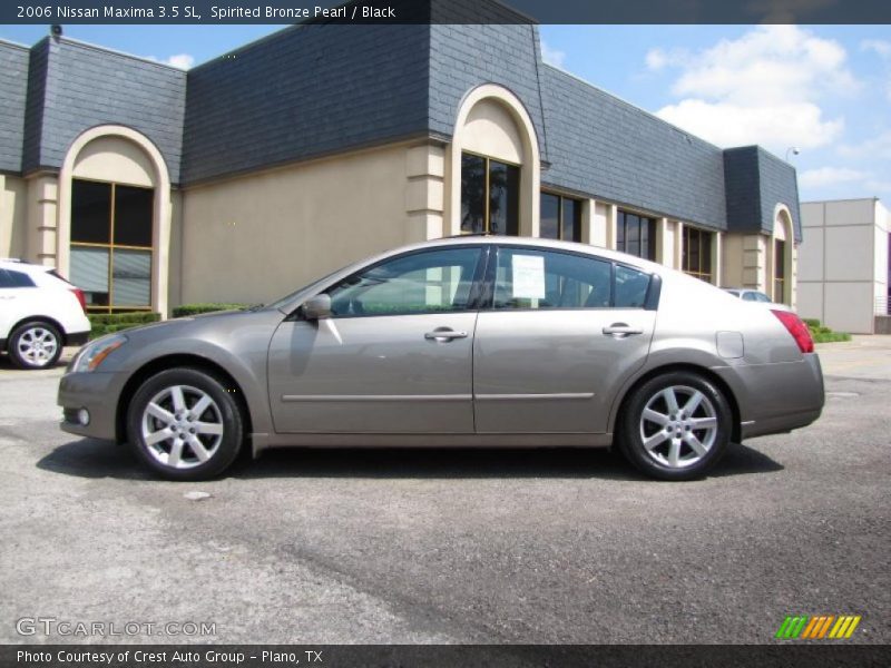 Spirited Bronze Pearl / Black 2006 Nissan Maxima 3.5 SL