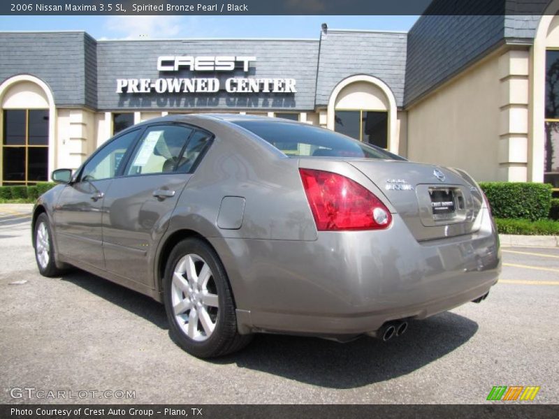 Spirited Bronze Pearl / Black 2006 Nissan Maxima 3.5 SL