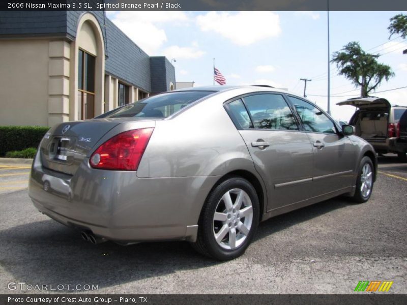 Spirited Bronze Pearl / Black 2006 Nissan Maxima 3.5 SL