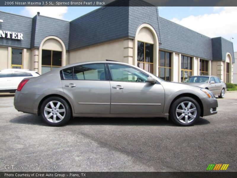 Spirited Bronze Pearl / Black 2006 Nissan Maxima 3.5 SL