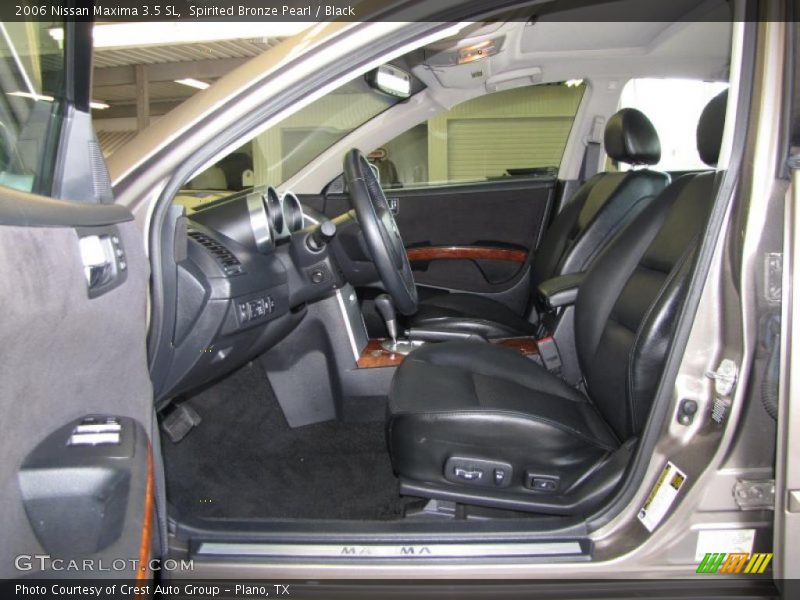 Spirited Bronze Pearl / Black 2006 Nissan Maxima 3.5 SL