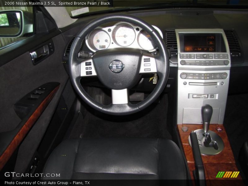 Spirited Bronze Pearl / Black 2006 Nissan Maxima 3.5 SL