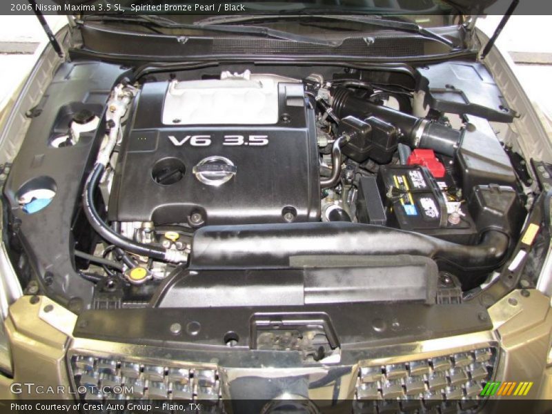 Spirited Bronze Pearl / Black 2006 Nissan Maxima 3.5 SL