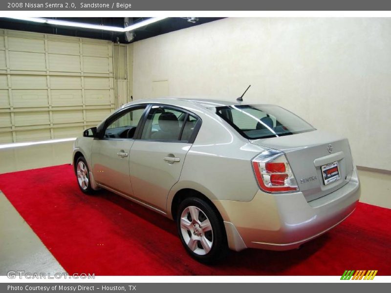 Sandstone / Beige 2008 Nissan Sentra 2.0