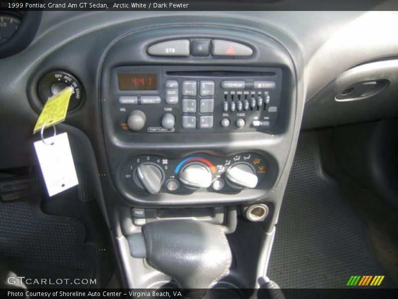 Arctic White / Dark Pewter 1999 Pontiac Grand Am GT Sedan
