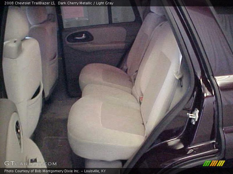 Dark Cherry Metallic / Light Gray 2008 Chevrolet TrailBlazer LS