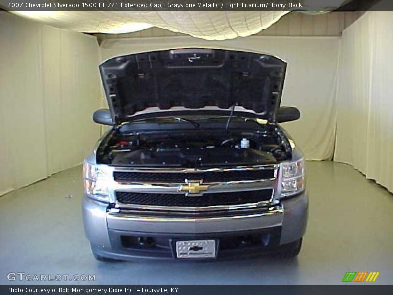 Graystone Metallic / Light Titanium/Ebony Black 2007 Chevrolet Silverado 1500 LT Z71 Extended Cab
