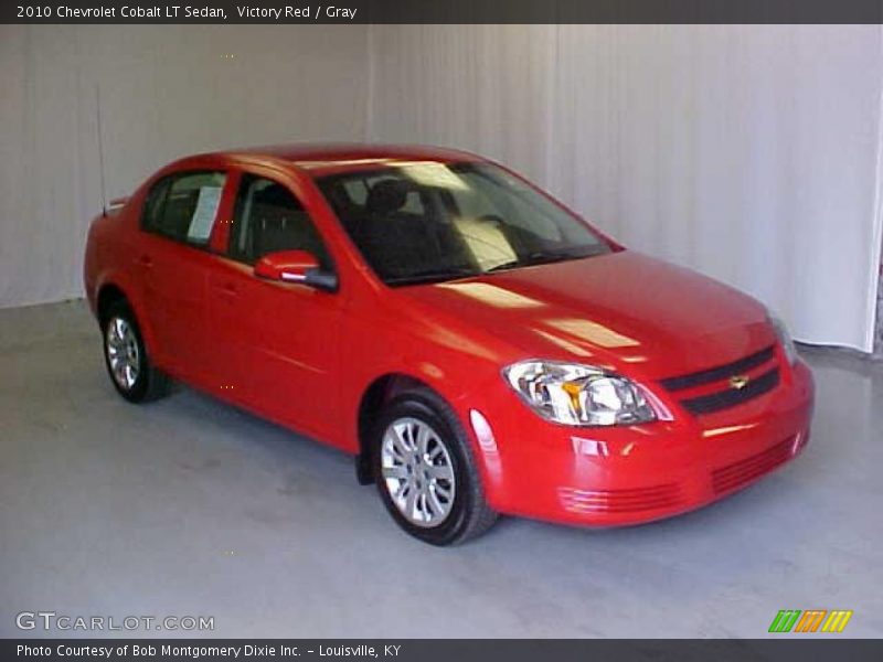 Victory Red / Gray 2010 Chevrolet Cobalt LT Sedan