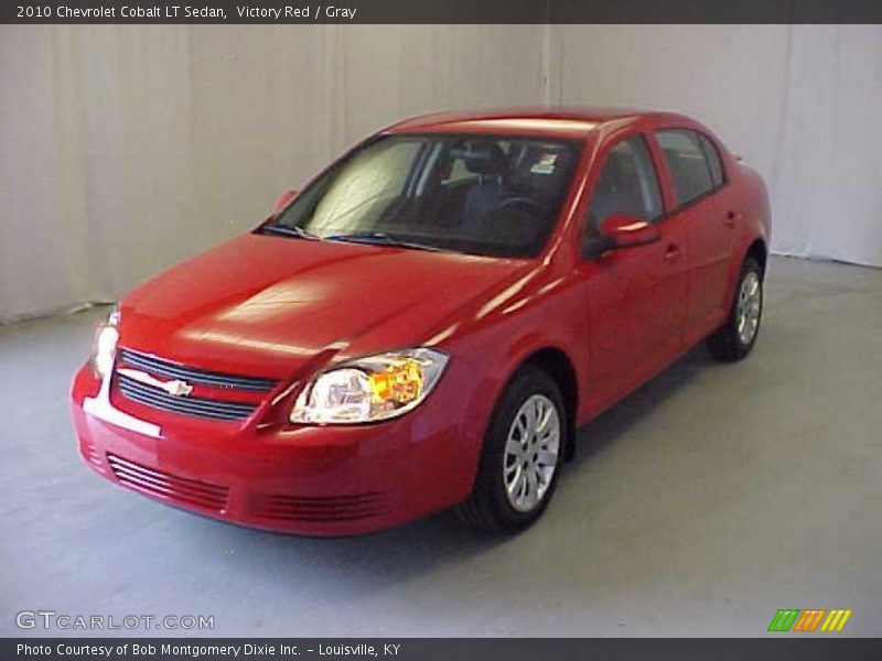 Victory Red / Gray 2010 Chevrolet Cobalt LT Sedan