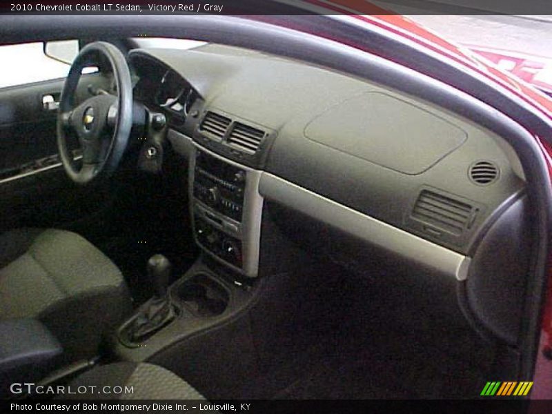 Victory Red / Gray 2010 Chevrolet Cobalt LT Sedan