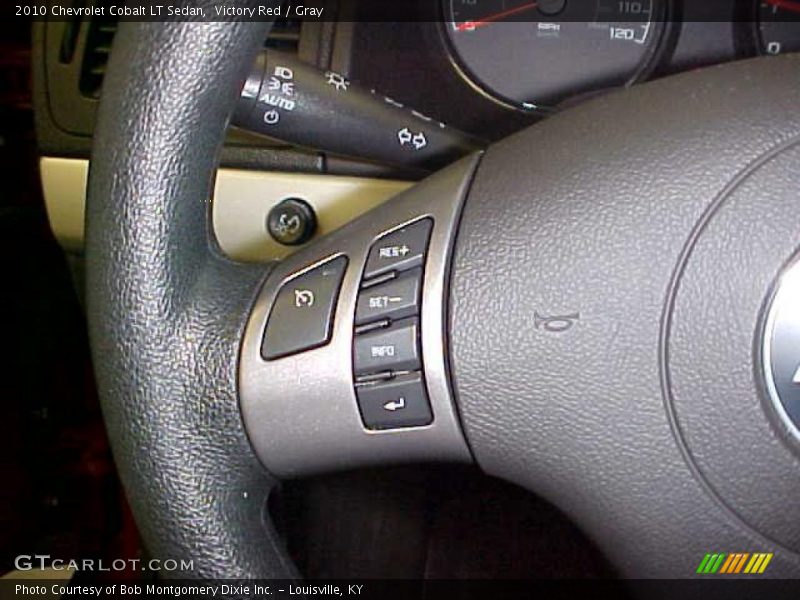 Victory Red / Gray 2010 Chevrolet Cobalt LT Sedan