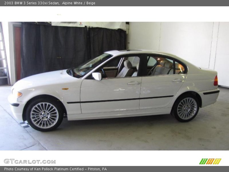 Alpine White / Beige 2003 BMW 3 Series 330xi Sedan