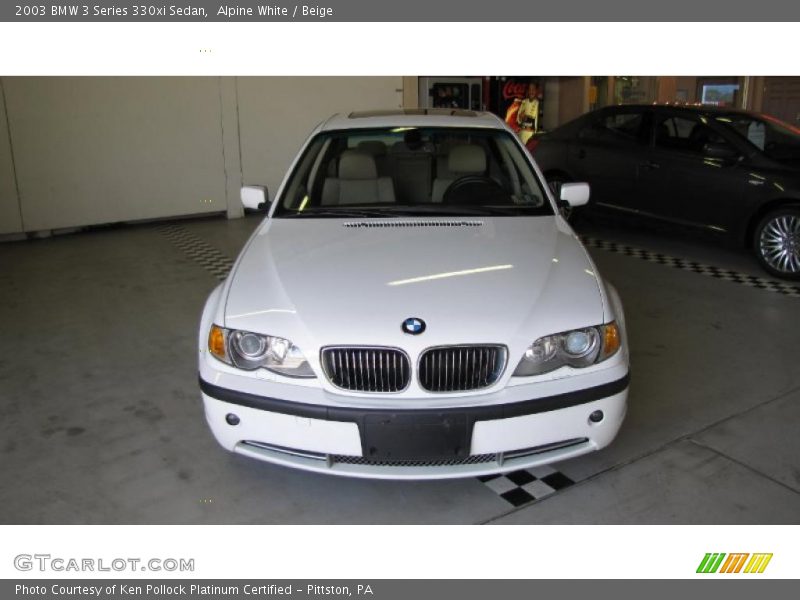 Alpine White / Beige 2003 BMW 3 Series 330xi Sedan
