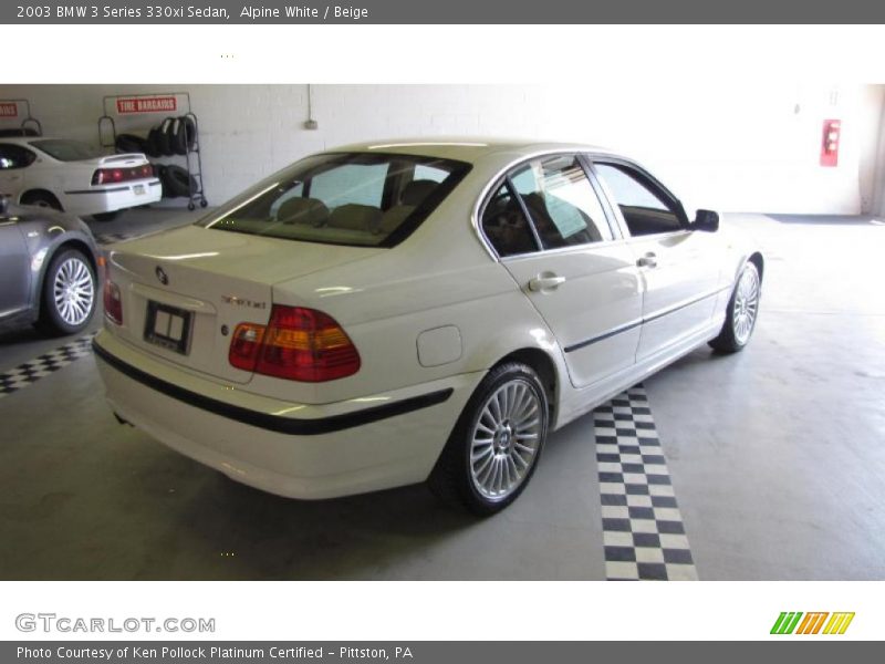 Alpine White / Beige 2003 BMW 3 Series 330xi Sedan