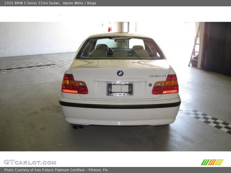 Alpine White / Beige 2003 BMW 3 Series 330xi Sedan