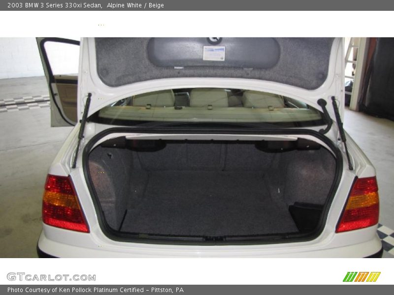 Alpine White / Beige 2003 BMW 3 Series 330xi Sedan