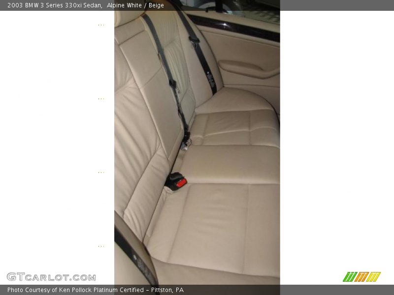 Alpine White / Beige 2003 BMW 3 Series 330xi Sedan