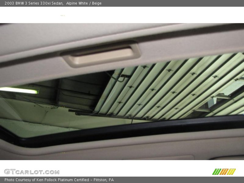 Alpine White / Beige 2003 BMW 3 Series 330xi Sedan