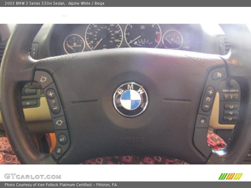 Alpine White / Beige 2003 BMW 3 Series 330xi Sedan