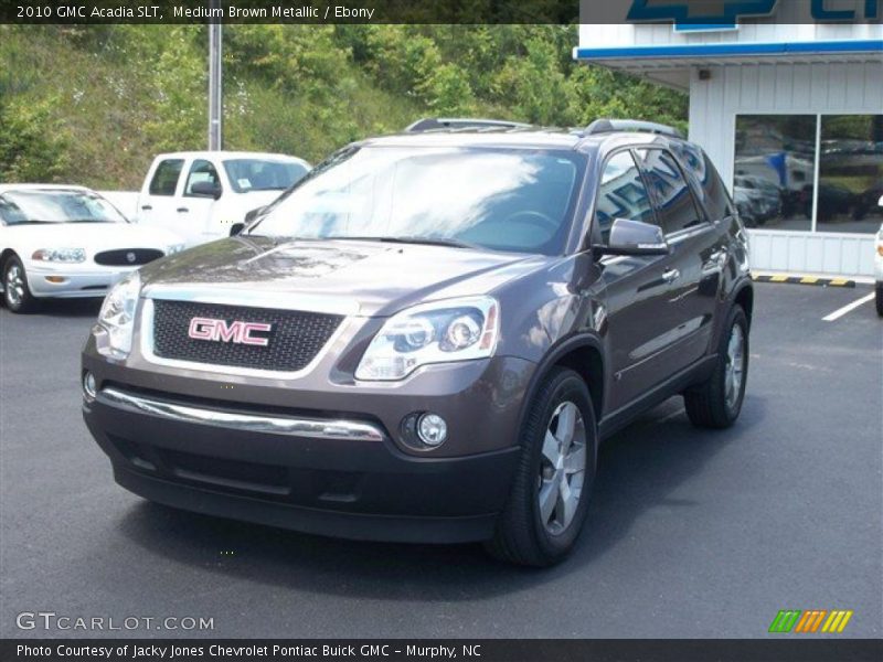 Medium Brown Metallic / Ebony 2010 GMC Acadia SLT