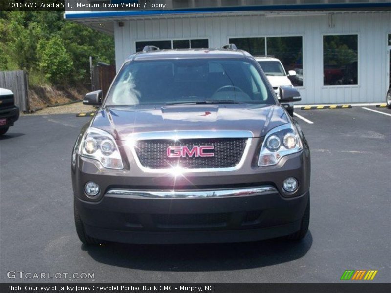 Medium Brown Metallic / Ebony 2010 GMC Acadia SLT