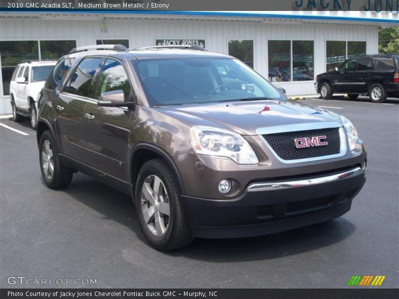Medium Brown Metallic / Ebony 2010 GMC Acadia SLT