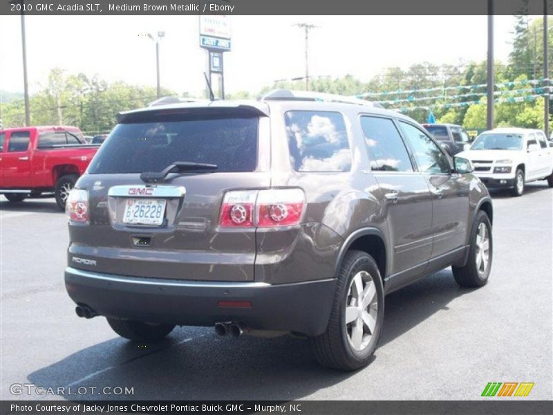 Medium Brown Metallic / Ebony 2010 GMC Acadia SLT