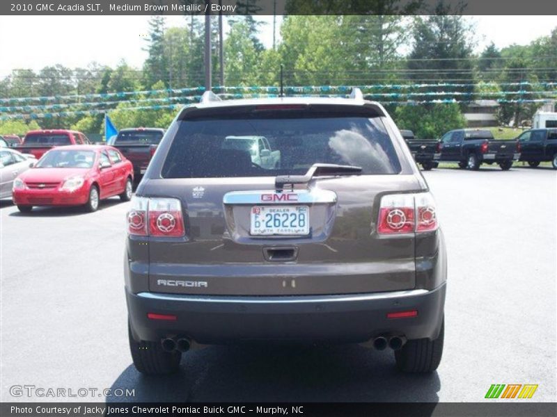 Medium Brown Metallic / Ebony 2010 GMC Acadia SLT