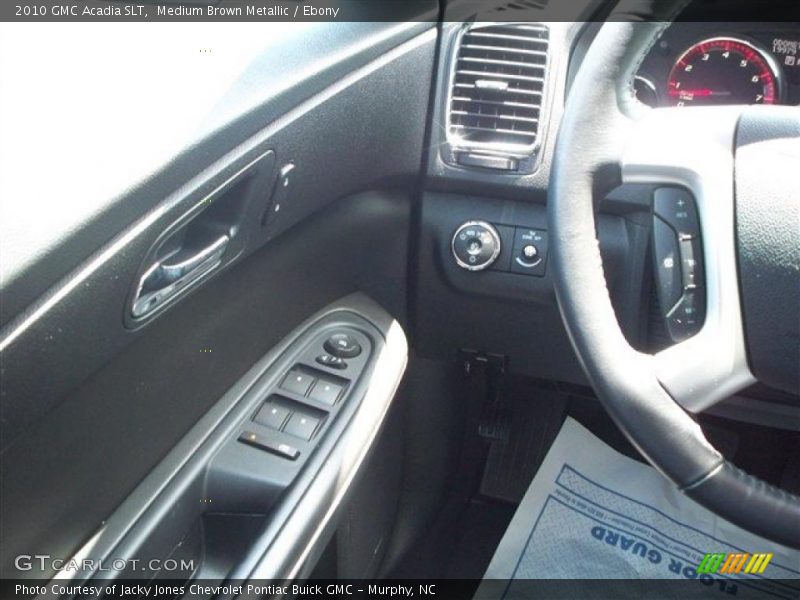 Medium Brown Metallic / Ebony 2010 GMC Acadia SLT