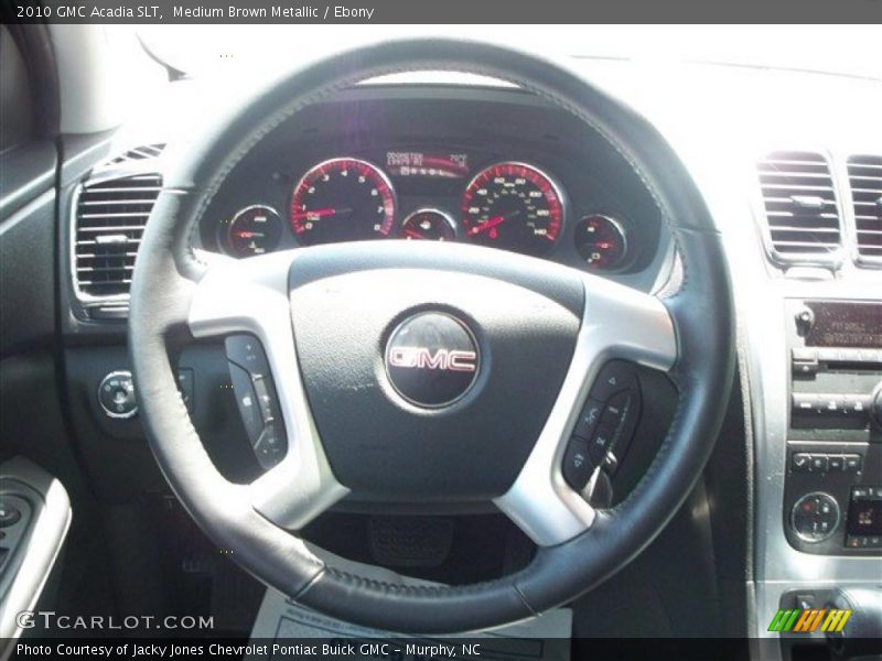 Medium Brown Metallic / Ebony 2010 GMC Acadia SLT
